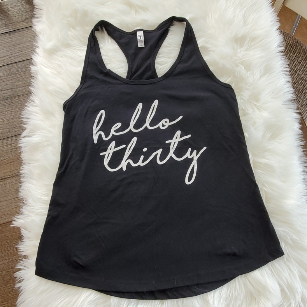 Hello thirty tank